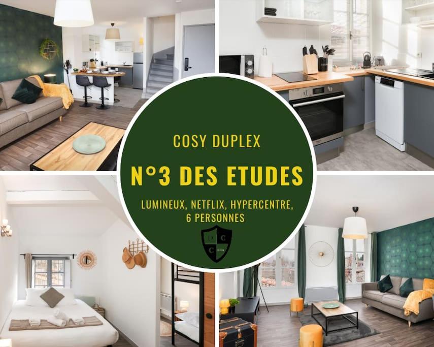 N3 Des Etudes Duplex Hypercentre Wifi Conciergeriedamecarcas Lejlighed Carcassonne Eksteriør billede